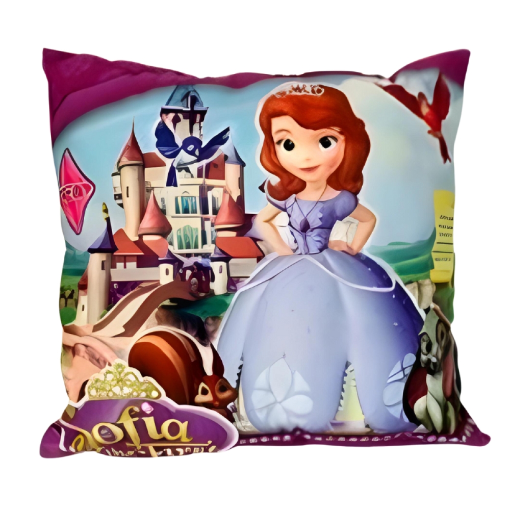  Fata pentru copii + Burduf, 45 x 45 cm, Diverse modele - Engros