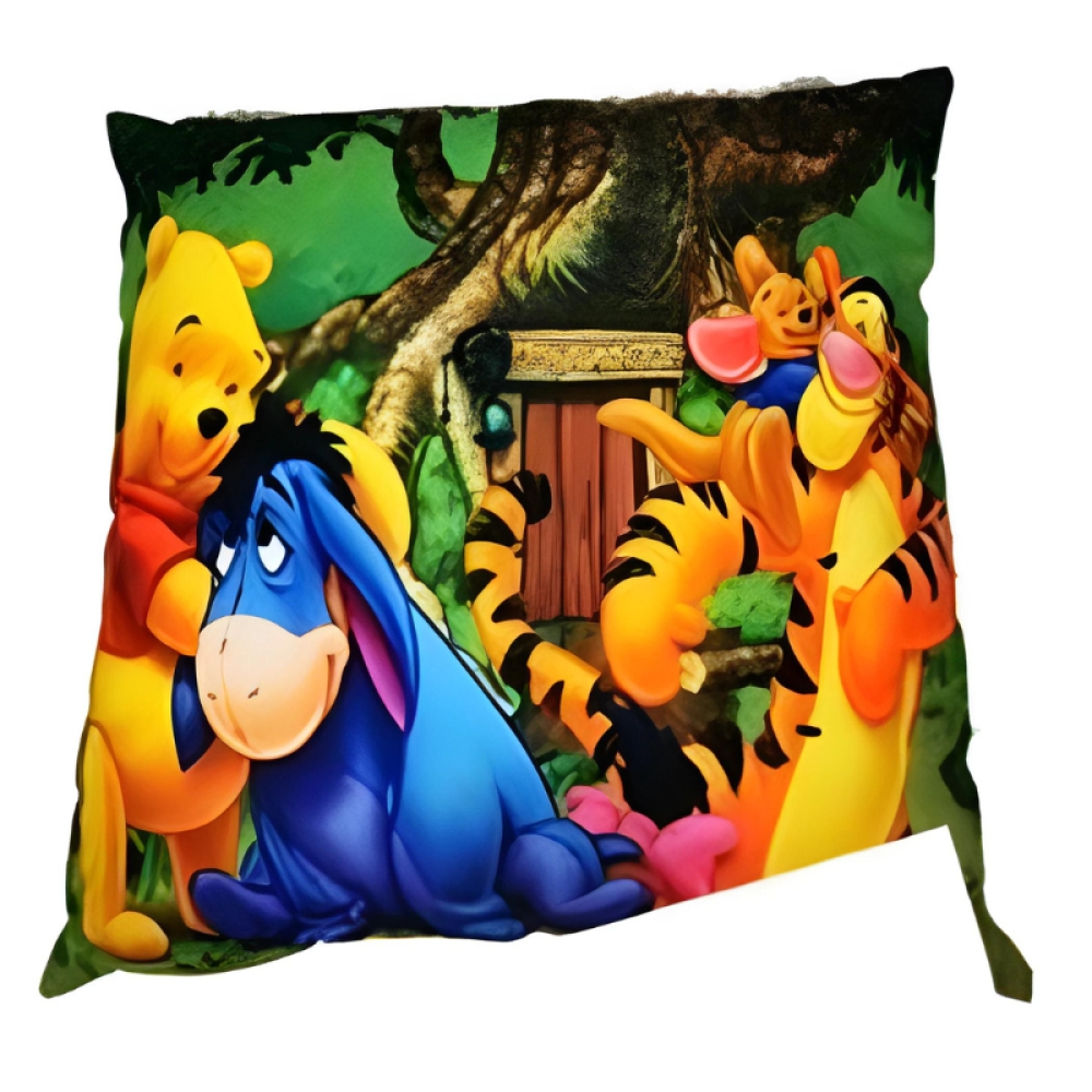  Fata pentru copii + Burduf, 45 x 45 cm, Diverse modele - Engros