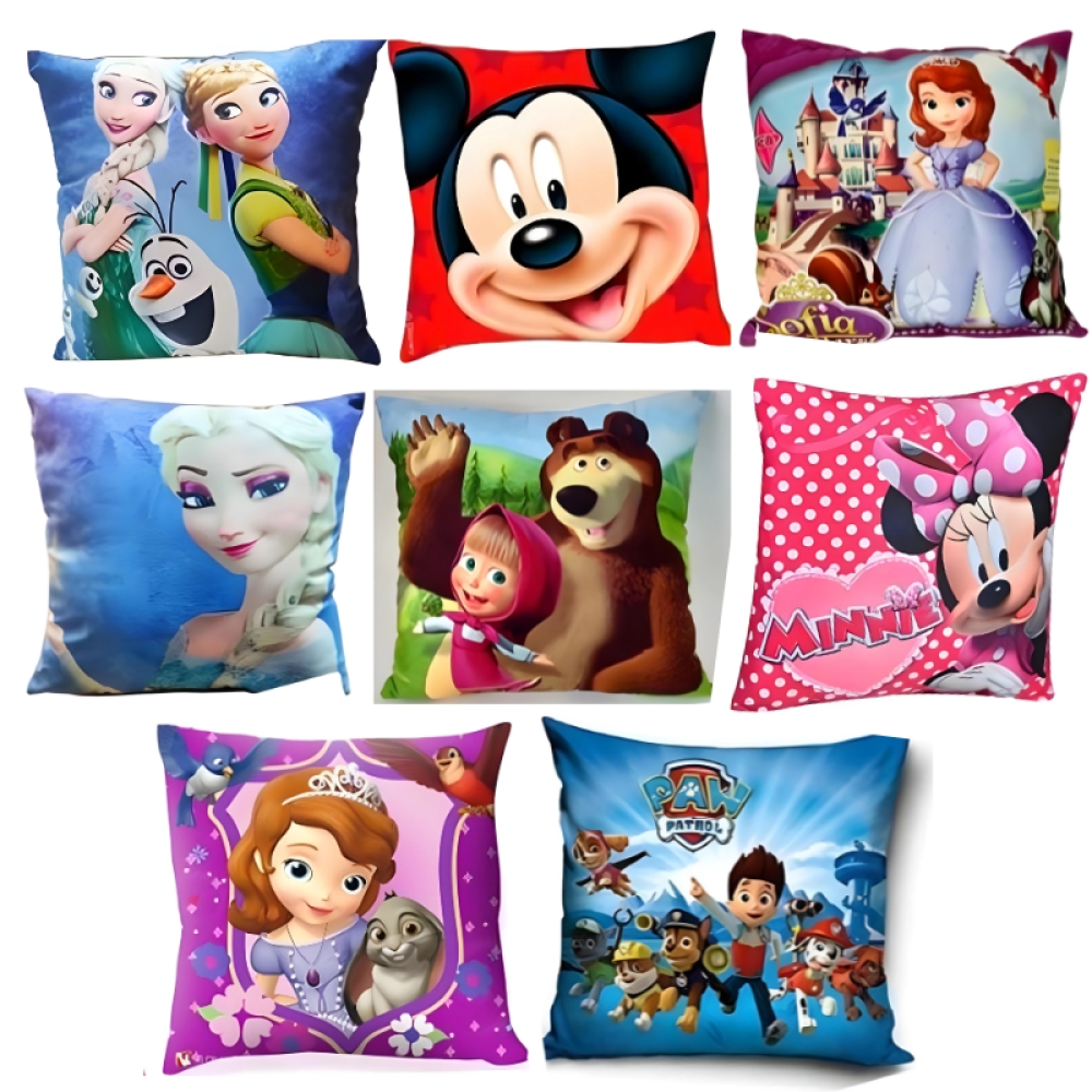  Perna + Fata pentru copii, 45 x 45 cm, diverse modele - Engros