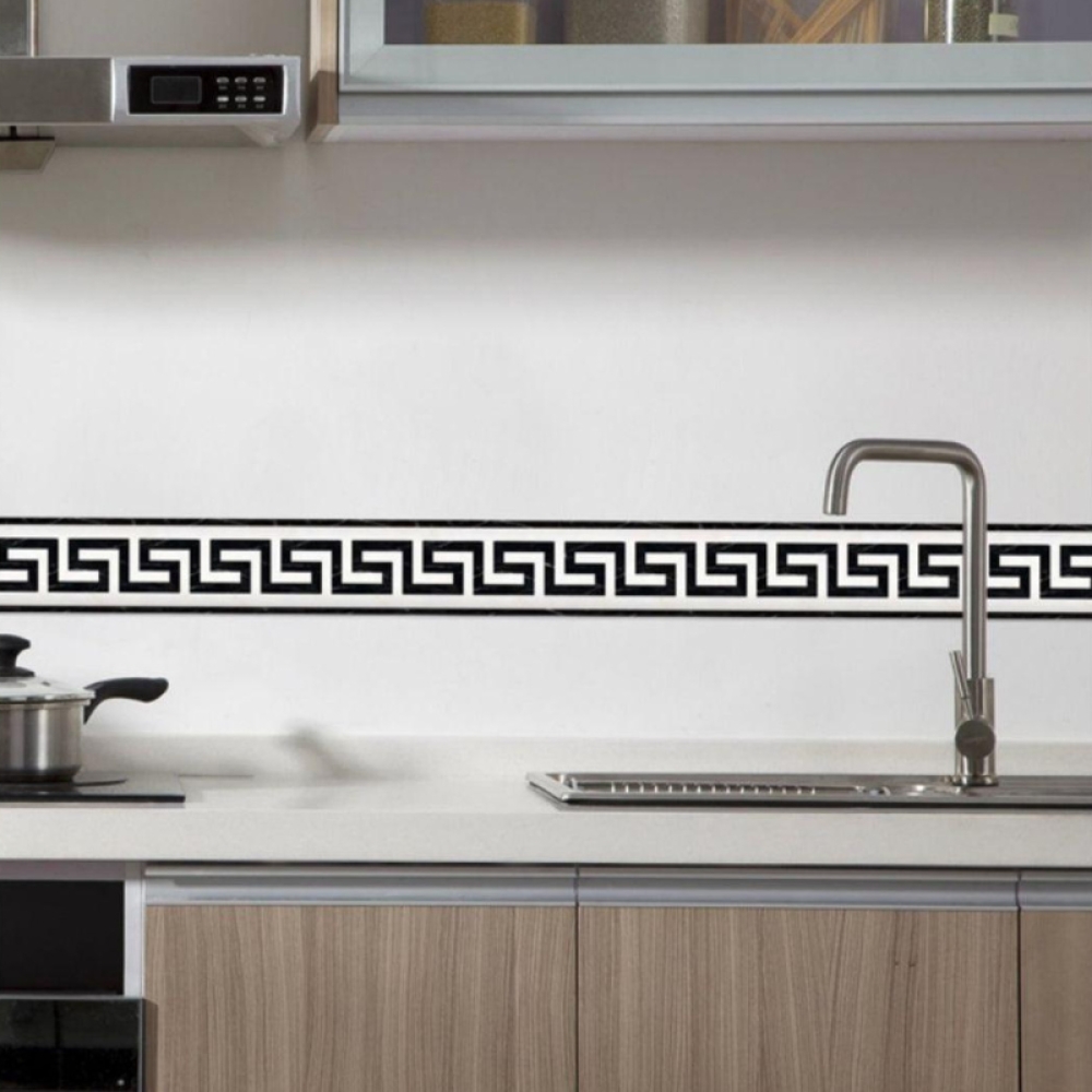  Plinta Autoadeziva Pentru Pardoseala Sau Perete Tip Marmura, Impermeabila, 10 X 500 cm , Engros