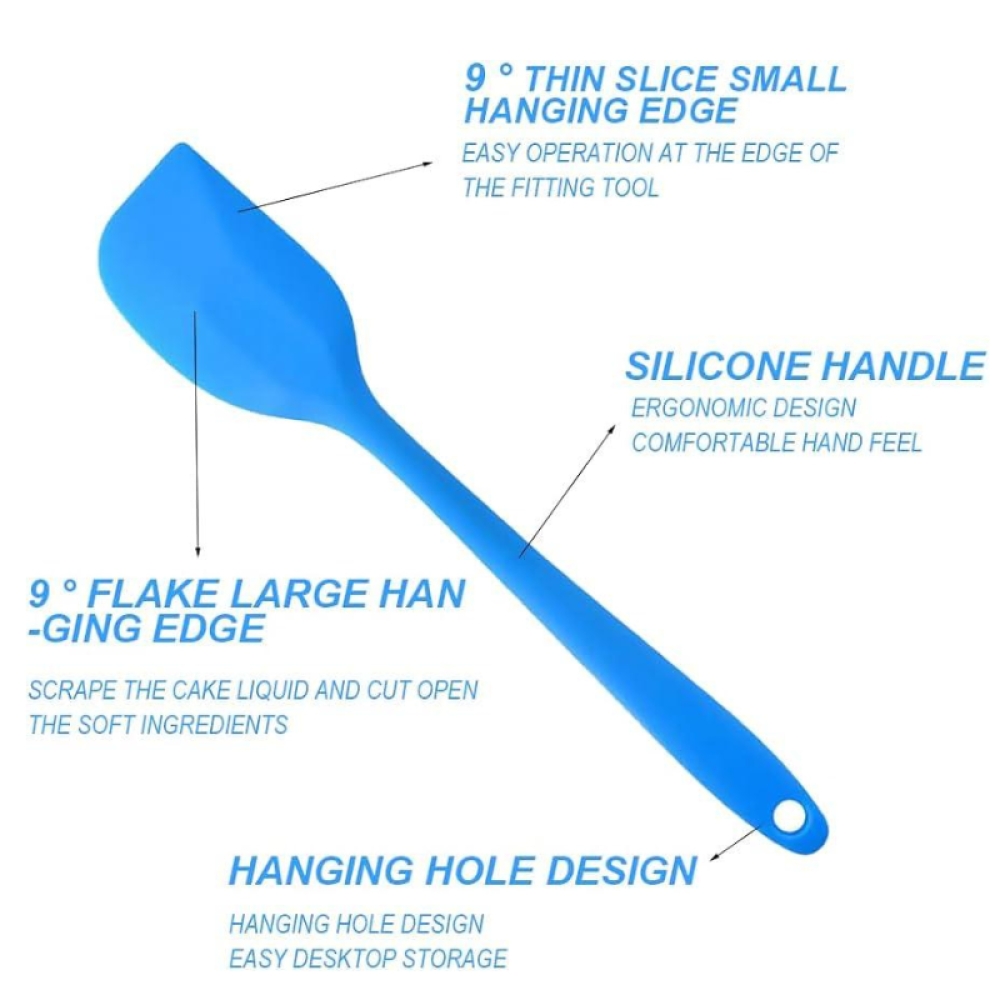 Paleta Silicon 17 x 3 cm, Diverse culori - Engros