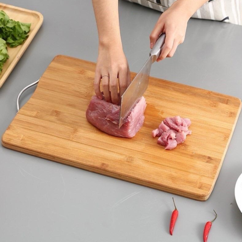  Tocator Lemn, cu Maner, 40 x 30 cm - Engros