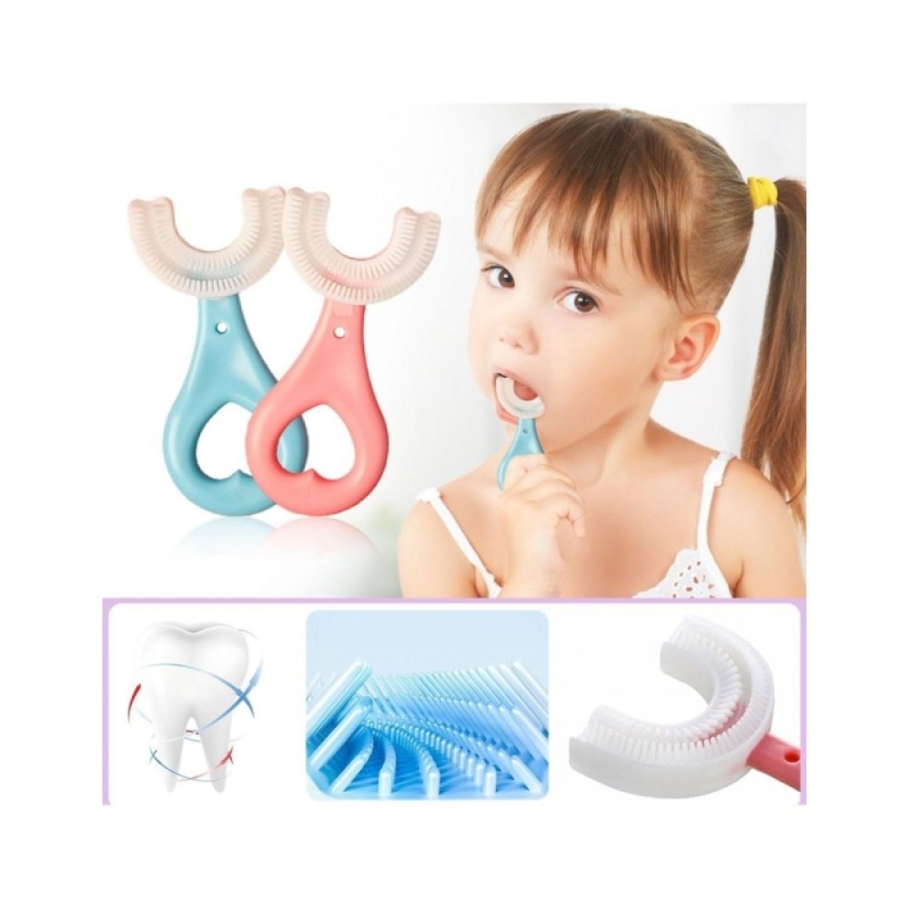  Periuta de Dinti Circulara U-shape, Pentru Copii de 2-6 ani - Engros