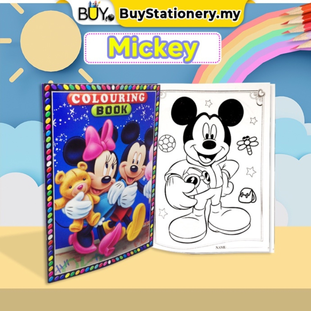  Caiet de desenat, cu 2 Stickere 26 x 19 cm, Engros