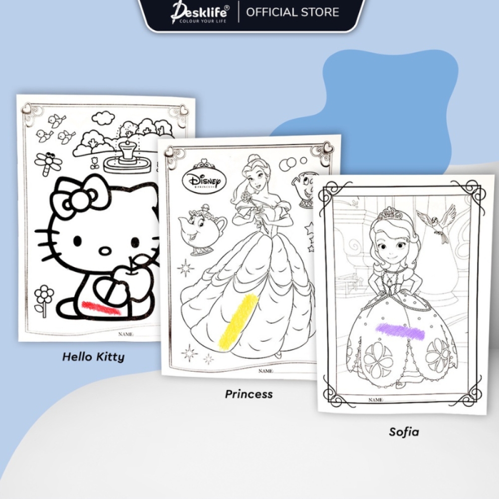  Caiet de desenat, cu 2 Stickere 26 x 19 cm, Engros