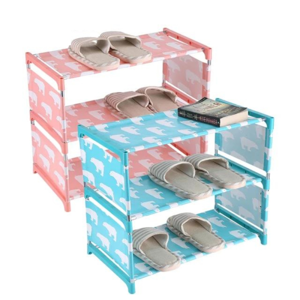  Pantofar cu 3 Etajere, 46 x 37.5 x 25.5 cm, Material Nețesut, Engros