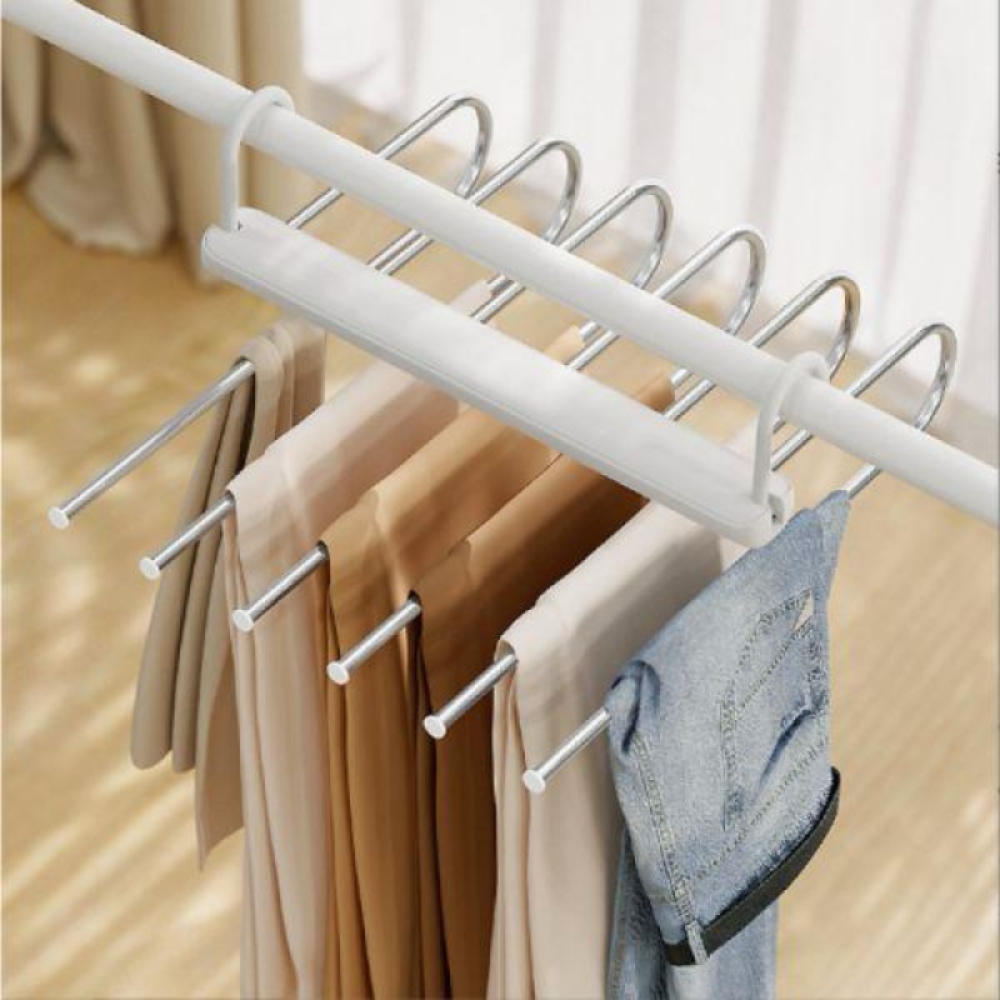  Umeras multifunctional pentru pantaloni, Plastic și Metal, 34 x 28 cm, Engros