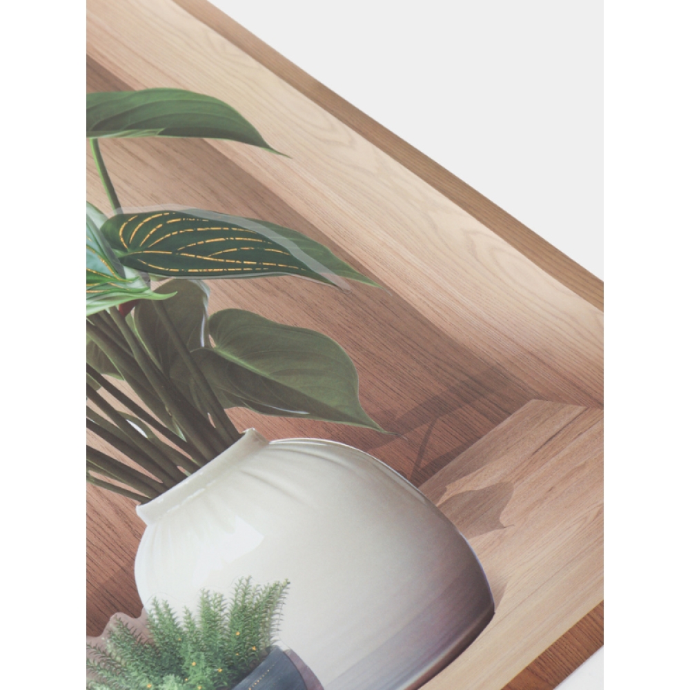  Sticker decorativ, 3D, Tablou cu vaza, 40 x 30 cm - Engros