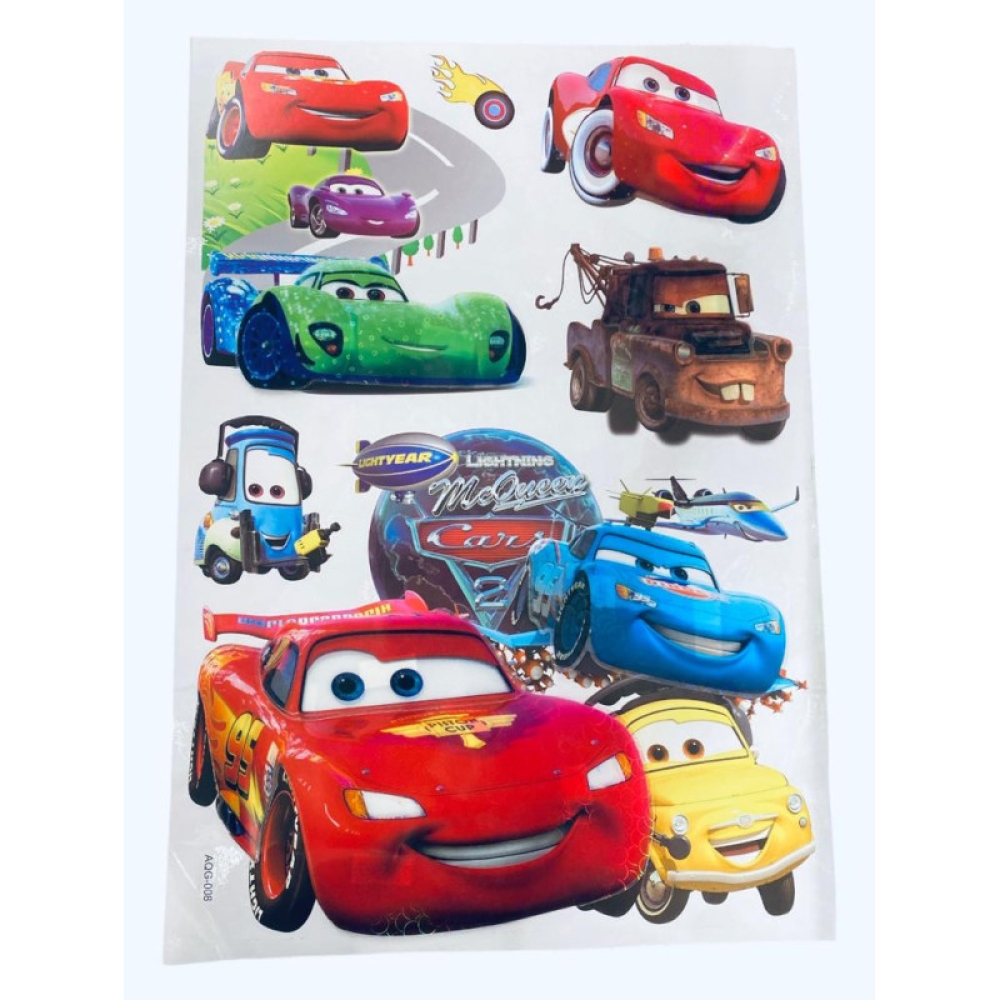  Stickere decorative copii de perete 3D, 54 x 35 cm, Diverse modele - Engros