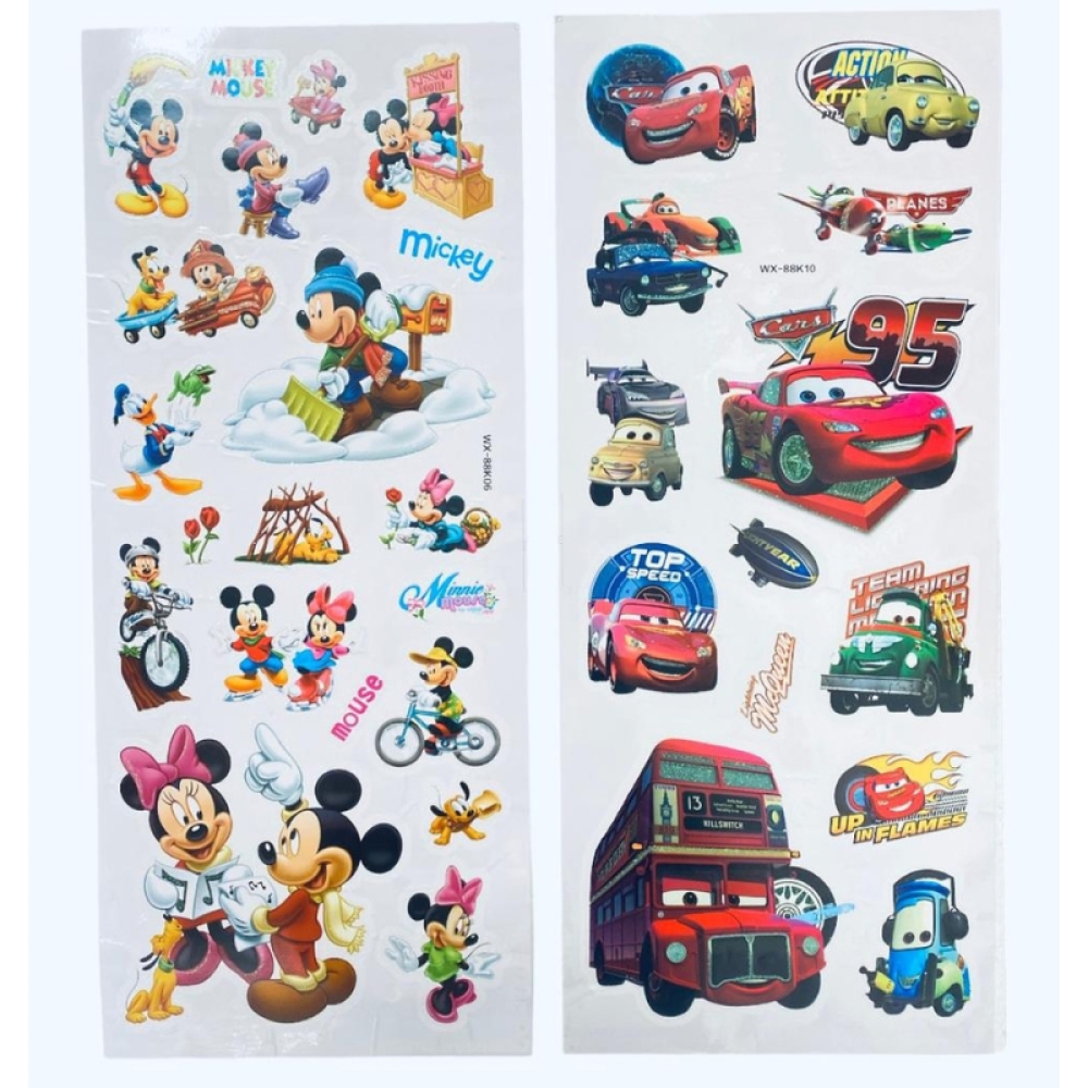  Stickere Decorative copii de perete, Diverse modele,  60 x 20 cm - Engros