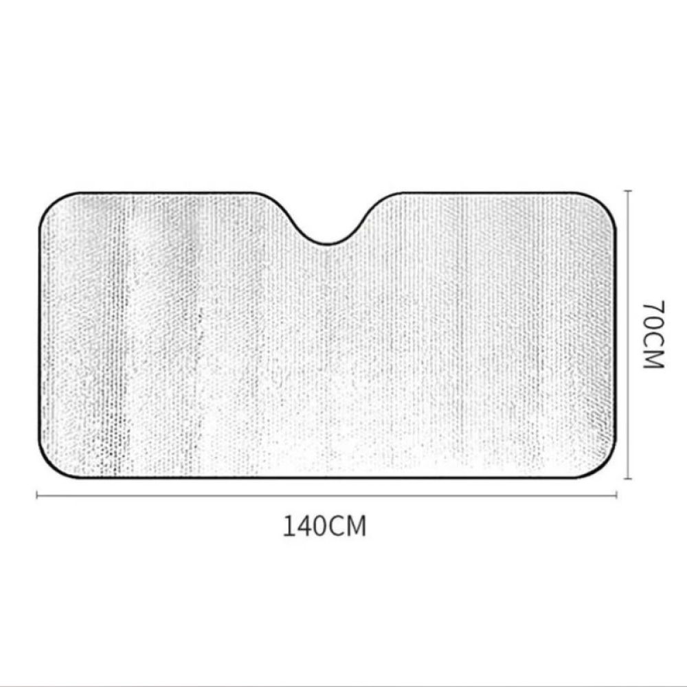  Parasolar Geam, Auto - Interior, 140 x 70 cm - Engros