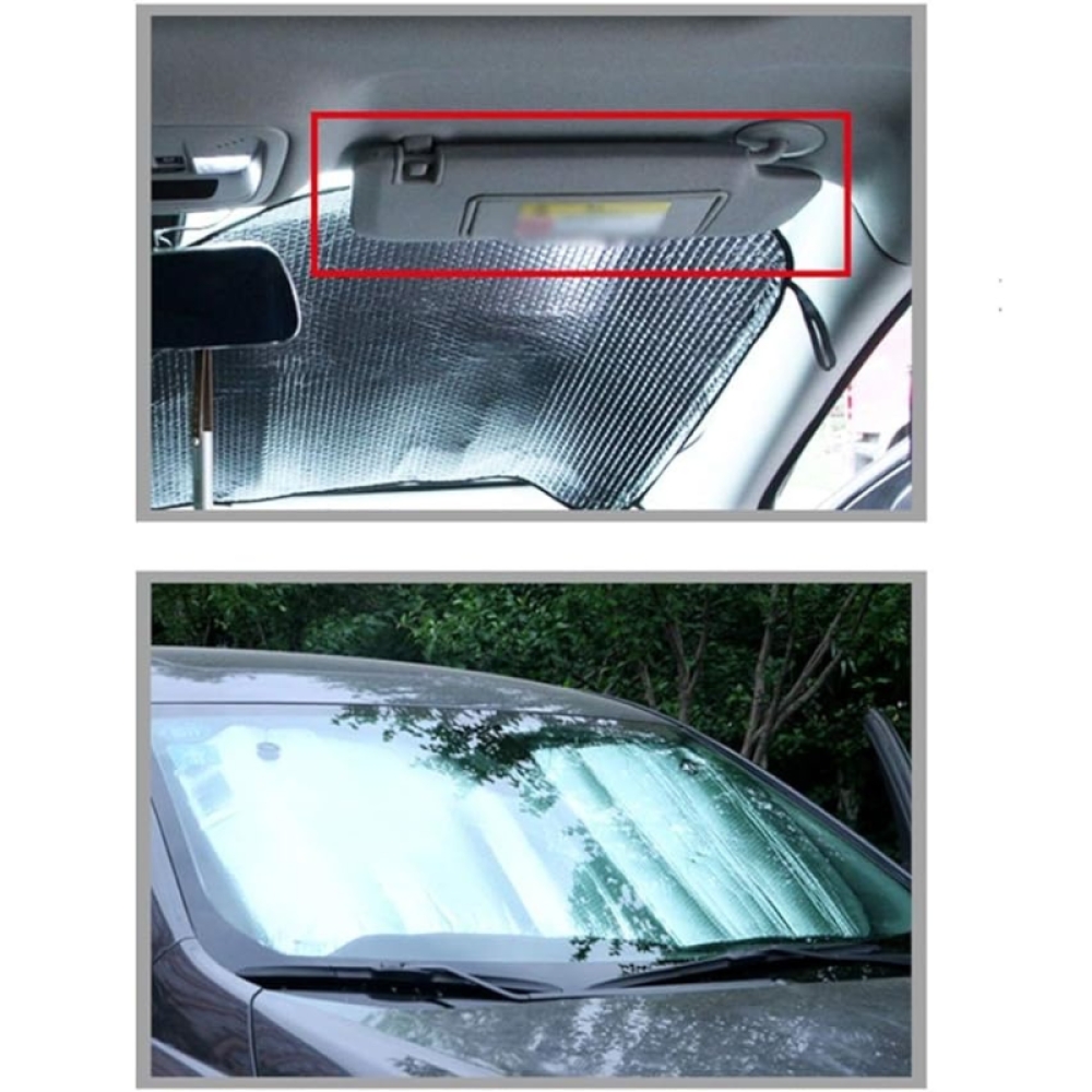  Parasolar Geam, Auto - Interior, 140 x 70 cm - Engros