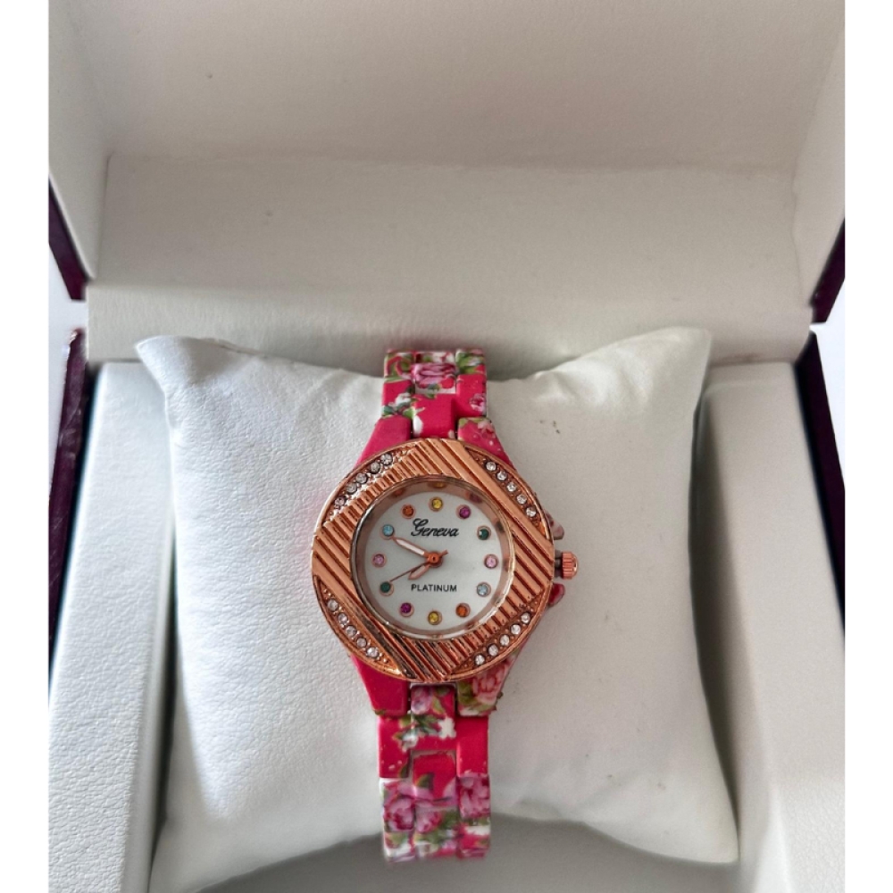  Ceas Dama Curea Colorata - Engros