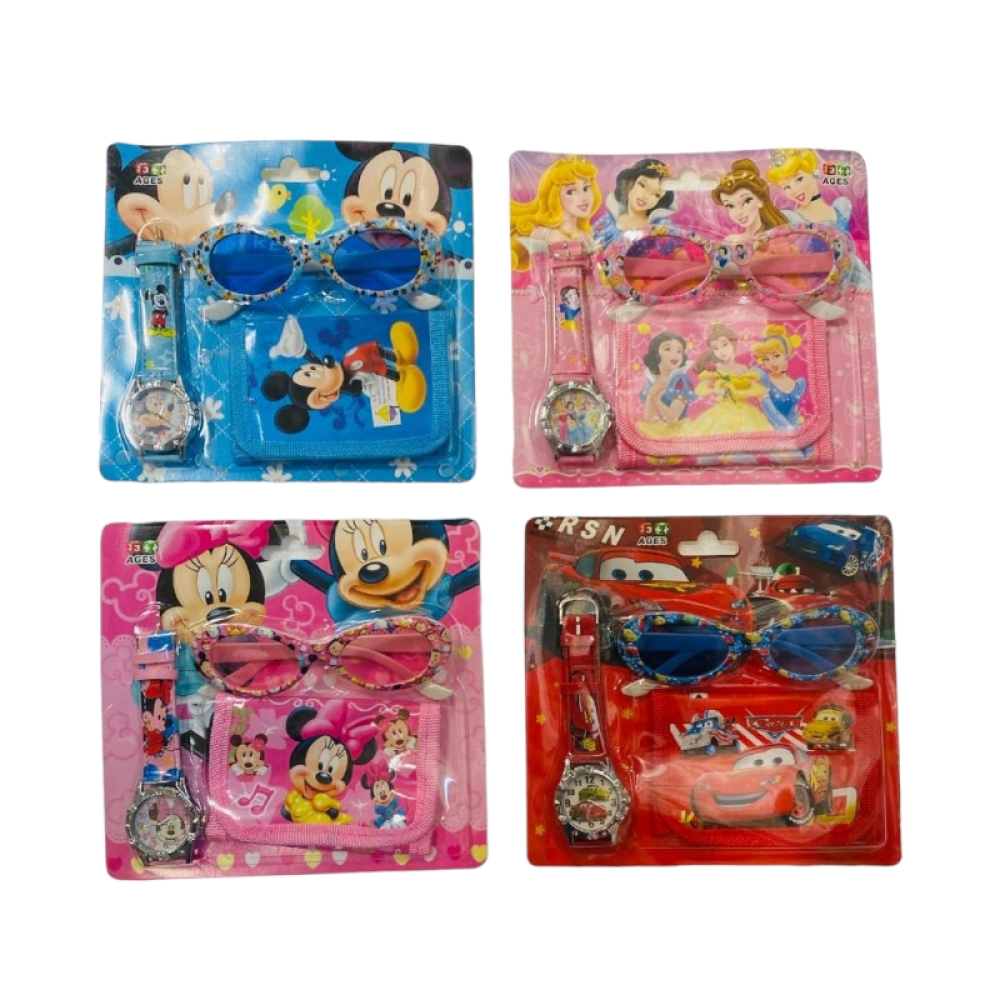  Set Ceas cu portofel cu ochelari de soare, diverse modele Engros