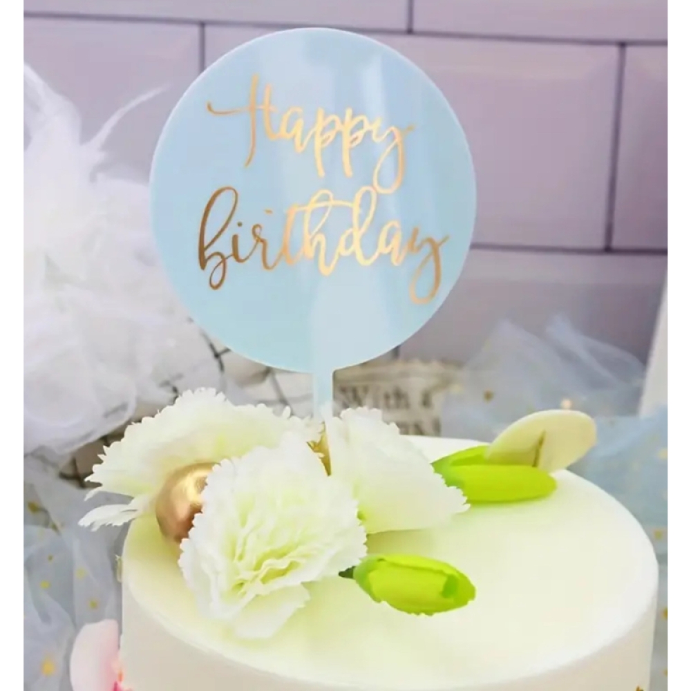  Decoratiuni Multicolore pentru tort, 16.5 x 10 cm, Engros