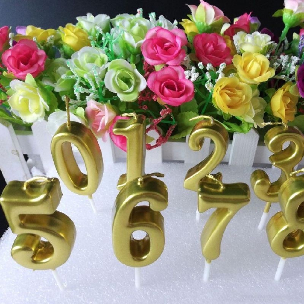  Set Lumanari Cifre pentru Tort, de la 0 la 9 - Engros