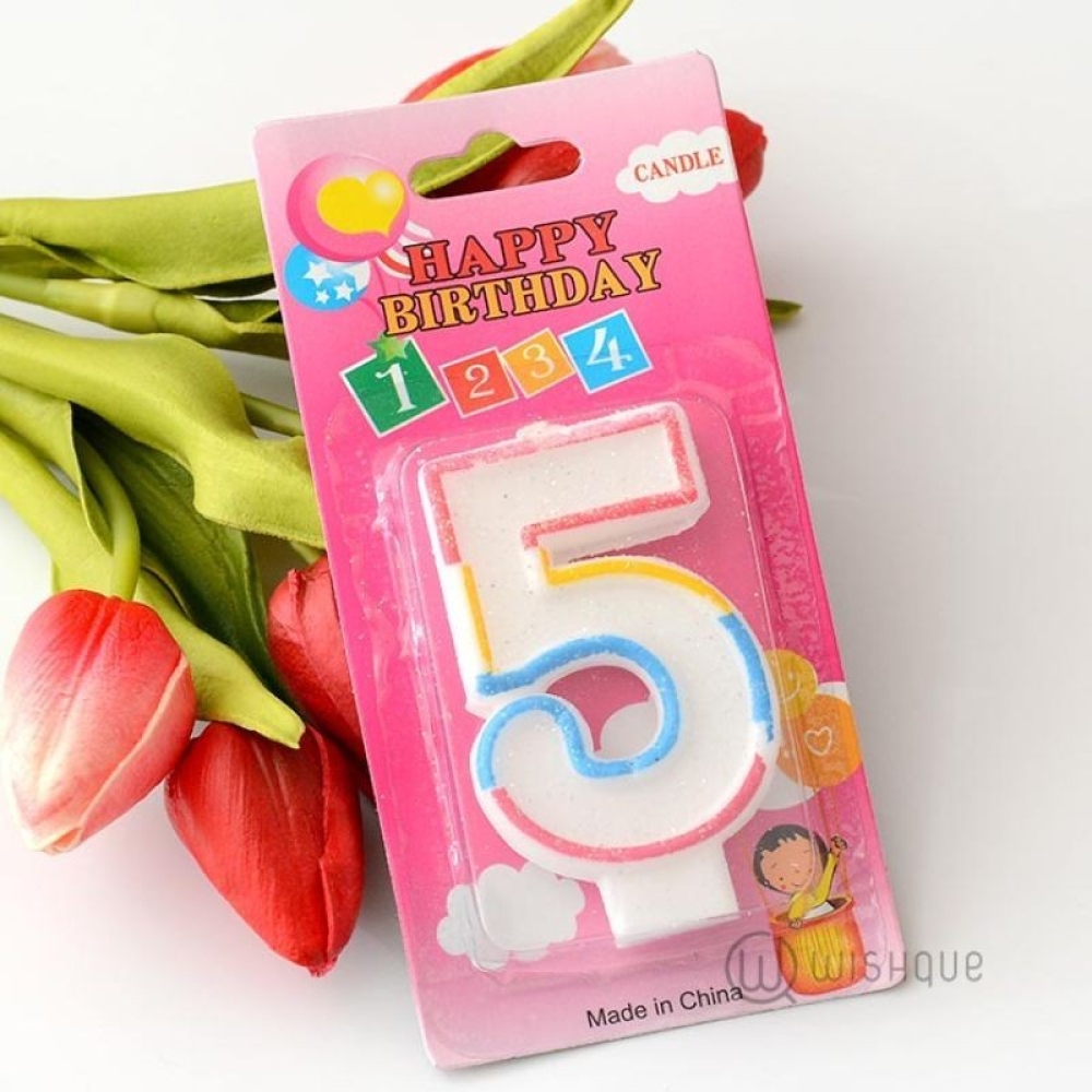  Set Lumanari Cifre pentru Tort, de la 0 la 9 - Engros