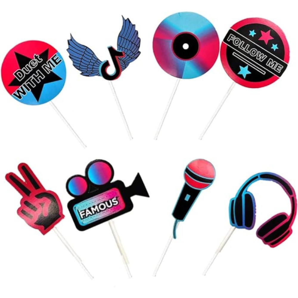  Set Aniversar - 140 Piese, Farfurii, Pahare, Tacâmuri și Decoratiuni, Engros