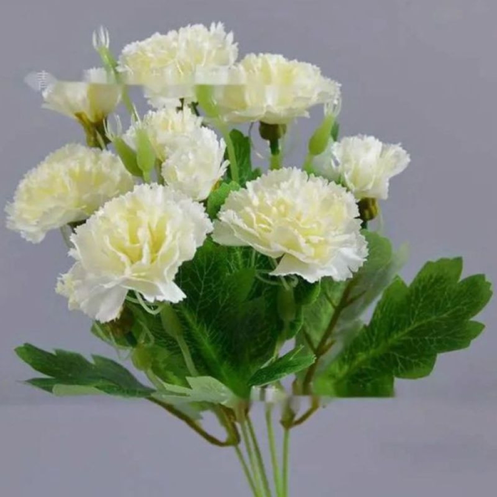  Buchet Floral Artificial 7 Fire, 31 cm, 7 Flori - Engros