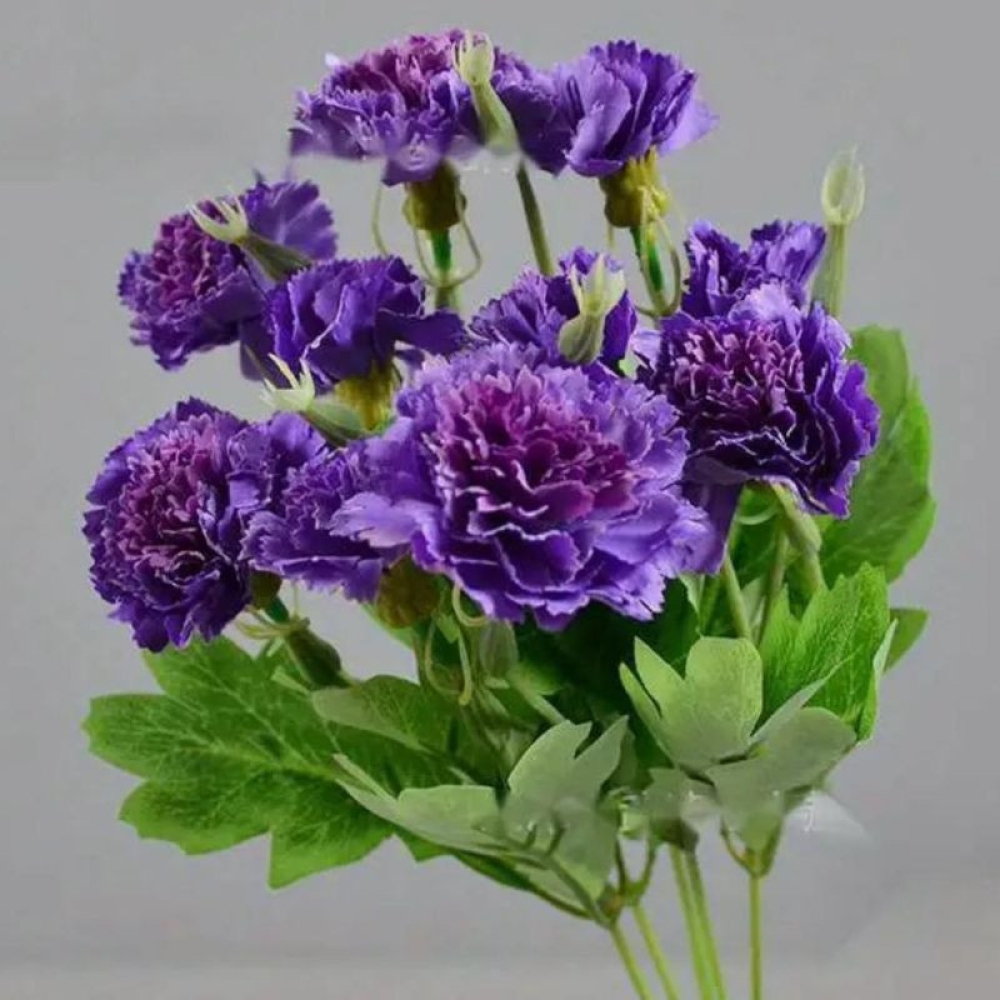  Buchet Floral Artificial 7 Fire, 31 cm, 7 Flori - Engros