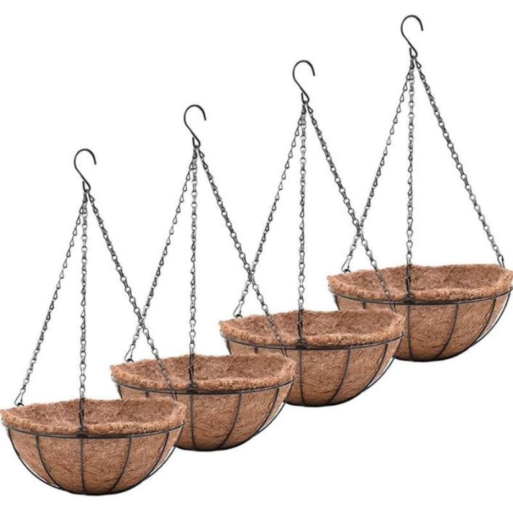  Suport flori ghiveci cu lant, 20.5 x 11 cm - Engros