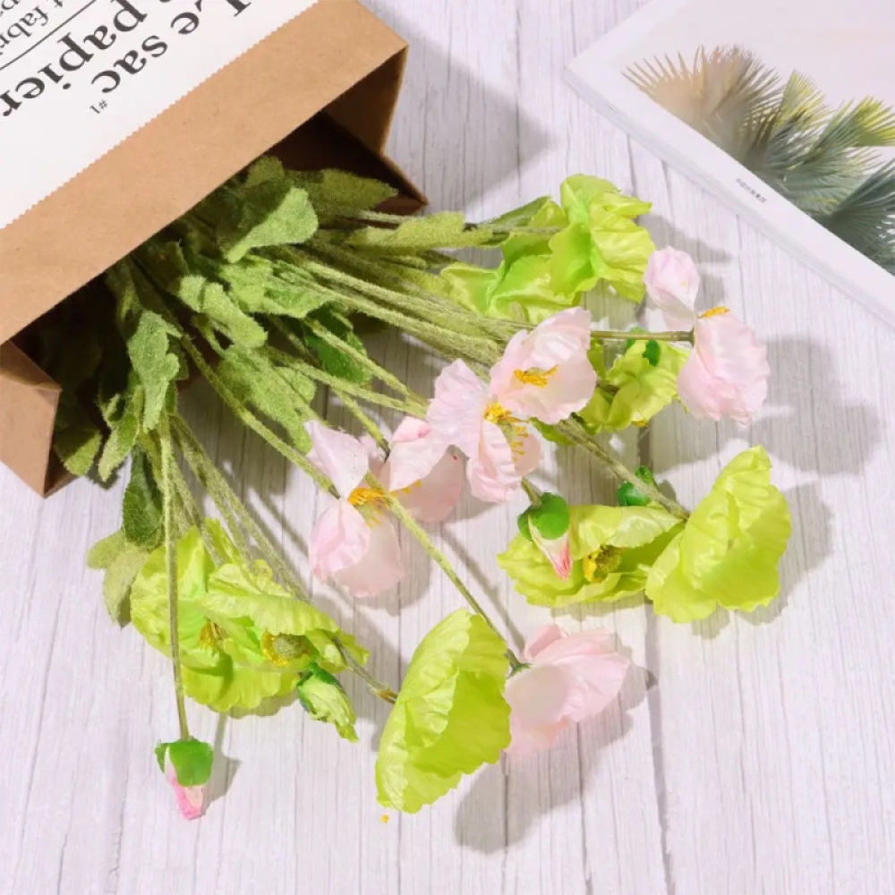  Buchet de flori cu 15 fire 56 cm, diverse culori Engros