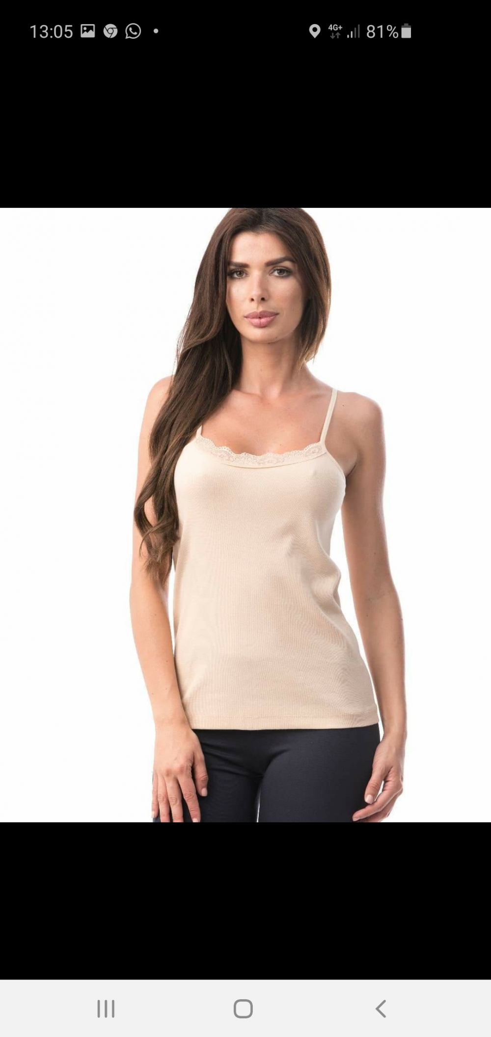  maiou dama Lux (aceeasi marime si culoare in set) alb/gri/negru/roz/bej/rosu/roz pudra/mov L,XL,2XL,3XL 6/set