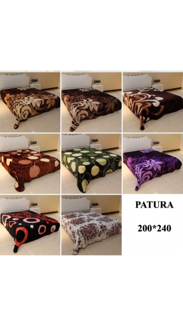 patura dubla marime 200x230cm 2/set