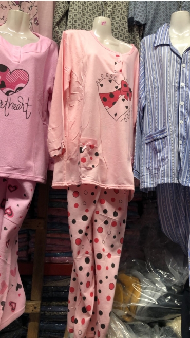 pijama groasa dama xl-4xl 5/set