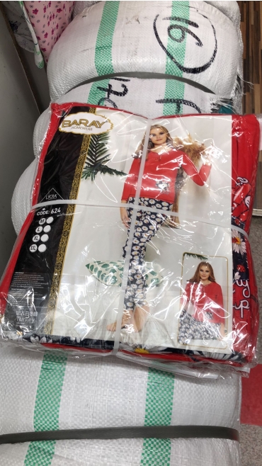 pijama groasa dama m-2xl 4/set