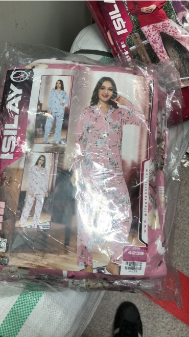 pijama dama s-2xl 4/set