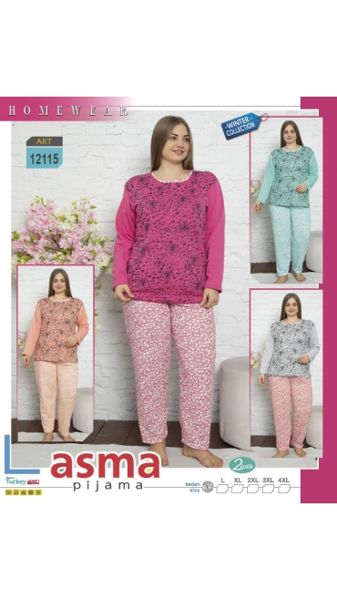 pijama dama batal vatuita l-4xl 5/set