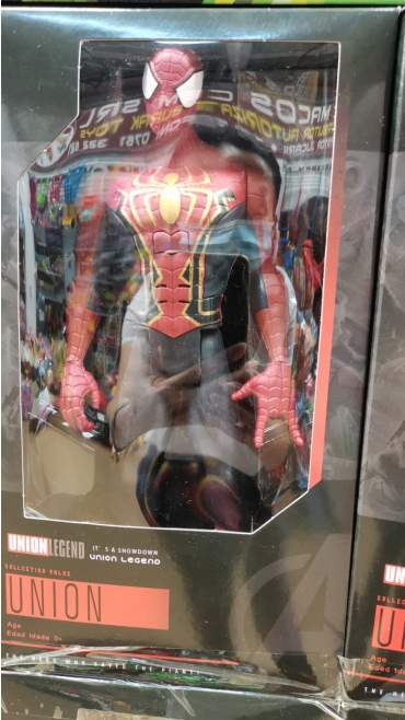 spiderman cu lumina si muzica 3/set