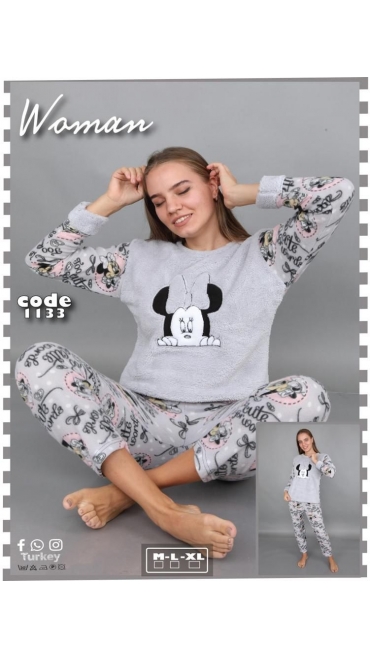 pijama dama s-2xl 5/set