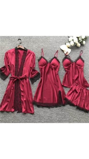 set pijamale dama si halat 2/set