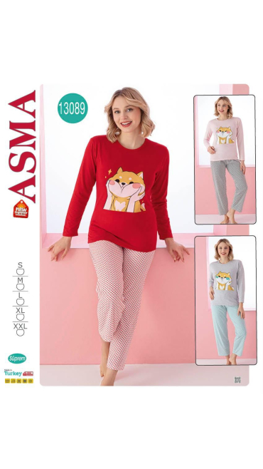 pijama dama s-2xl 5/set