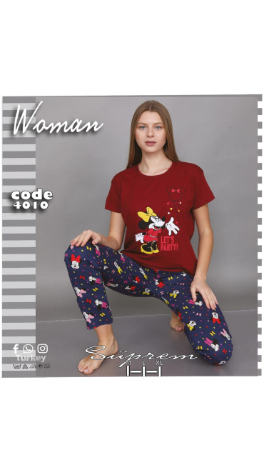 pijama dama m-xl 6/set