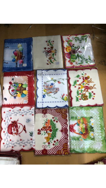 napron 85x85cm 6/set