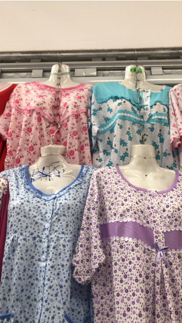 pijama dama 3/4 xl-5xl 5/set