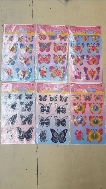 tatuaj fluturi 5/set