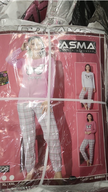 pijama dama s-2xl 5/set