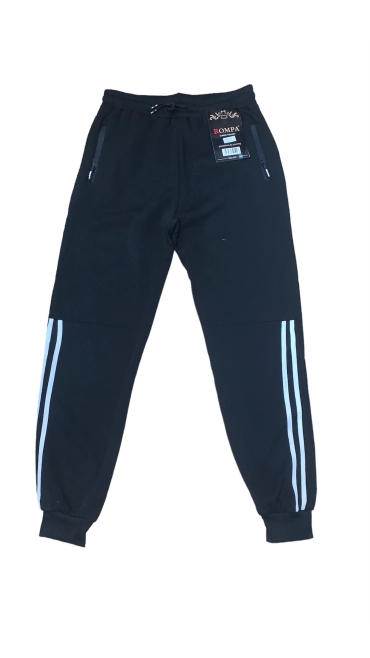 pantaloni trening barbati flausati xl-4xl negru, gri, gri inchis culori combinate 12/set