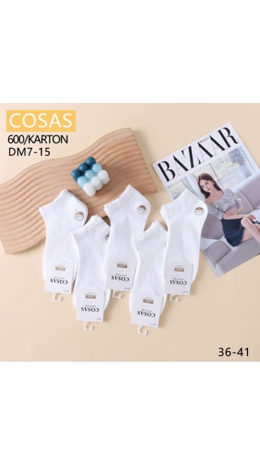 sosete dama fara cusatura culori combinate 36-41 20/set