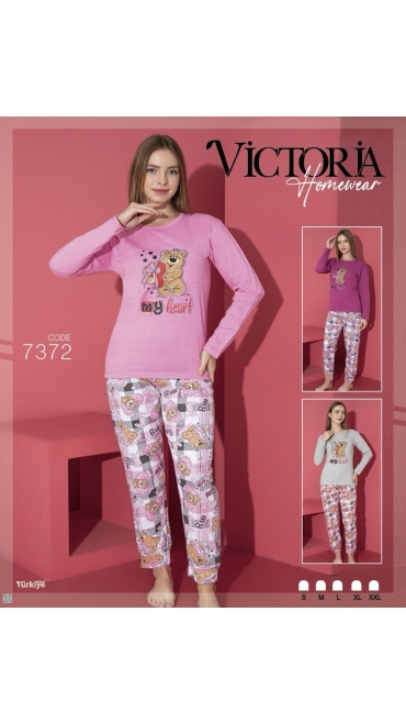 pijama dama s-2xl 5/set