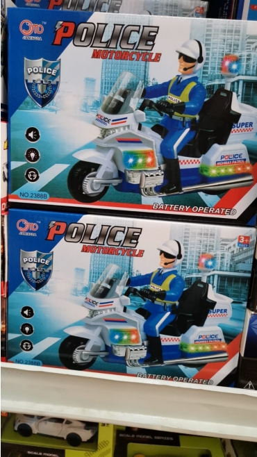 motocicleta politie 3/set