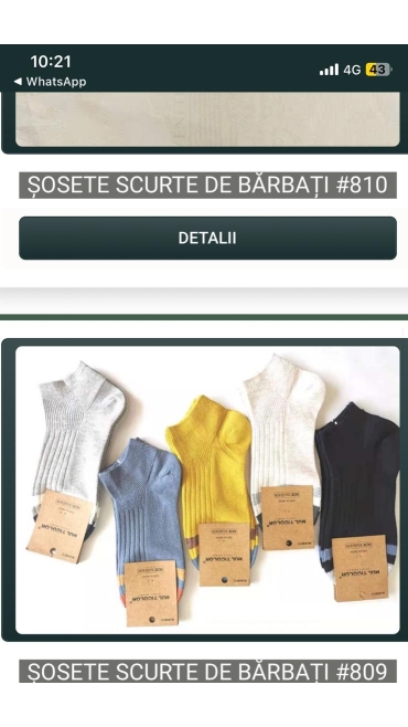 sosete scurte barbati 20/set