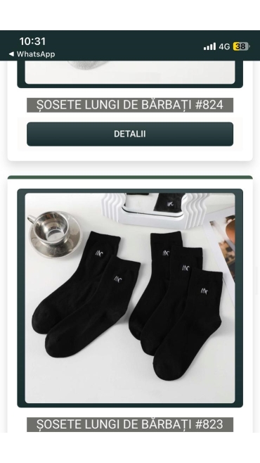 sosete lungi barbati 20/set