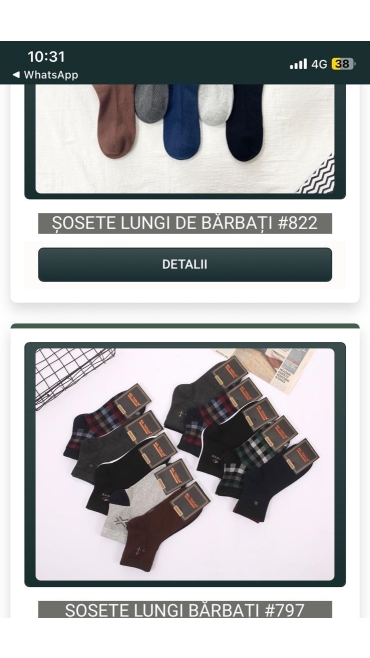 sosete lungi barbati 20/set