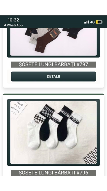 sosete lungi barbati 20/set