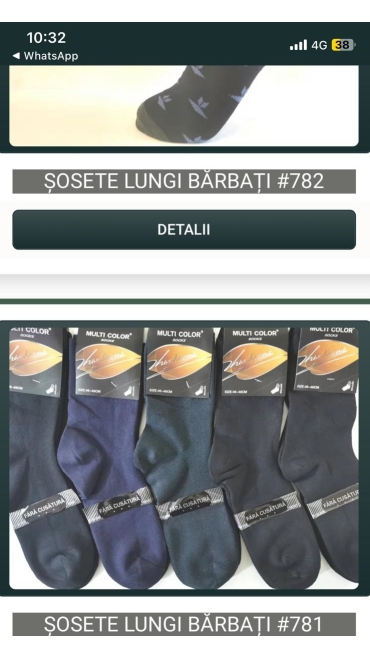 sosete lungi barbati 20/set